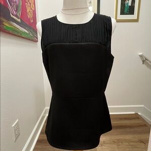 Cabi Bustier Snakeskin Peplum Top Size Medium/8.